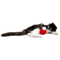 Produktbild von Kerbl Wollspielball für Katzen Rot 10cm