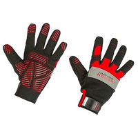 Produktbild von Kerbl Wotan Mechanic-Handschuhe aus Neopren Schwarz-Rot Größe XL Unisex