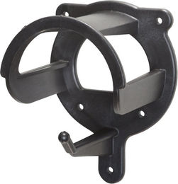 Kerbl Zaumzeughalter Trensenhalter aus Kunststoff Schwarz – Bild 1 von 4