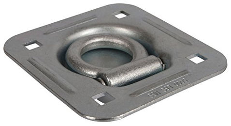 Kerbl Zurrmulde Verzinkte Zurröse 114 x 124 mm – Bild 1 von 5