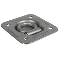 Produktbild von Kerbl Zurrmulde Verzinkte Zurröse 114 x 124 mm