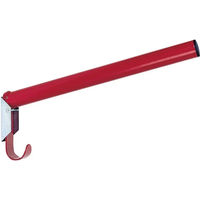 Produktbild von Kerbl Zusammenklappbarer Halter für Reitsattelpads aus Metall in Rot