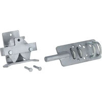 Produktbild von Kerbl Zweihandverschlussplatte für Weidetore aus Metall in Silber/Grau