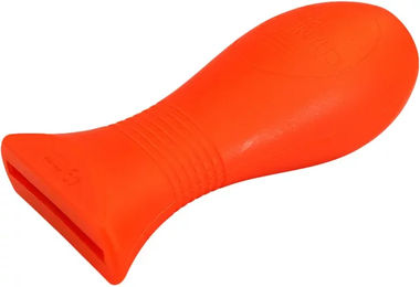 Produktbild von Kerckhaert Chameleon Mac Reibekamm für Pferde aus Kunststoff in Orange