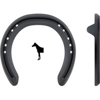 Produktbild von Kerckhaert Kings Extra Sound Plus Vorderhuf Hufeisen mit 2 Pins Schwarz Taille 32