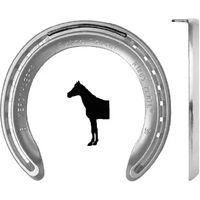 Produktbild von Kerckhaert Kings Plate Vorderhuf mit 1 Stift in Silber