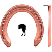Produktbild von Kerckhaert Kings Super Sound Hinterhufbeschlag aus Metall in Kupfer Rosa