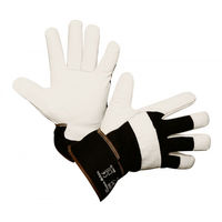 Produktbild von Keron Arktic II Winterhandschuhe Unisex Schwarz aus Kunstleder mit Thinsulate und wasserabweisender Eigenschaft Größe XXL