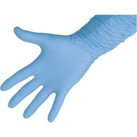 Produktbild von Keron PremiumPlus Nitril Einmalhandschuhe Blau Größe L 50 Stück