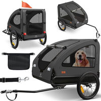 Produktbild von KESSER Boxer 2-in-1 Hundeanhänger und Hundebuggy für Hunde mit 250L Volumen aus wasserabweisendem Oxford-Gewebe bis 45kg Belastbarkeit