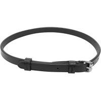 Produktbild von Kieffer Belinda Ligne Ergonomique Zaumzeug aus Leder mit verchromten Accessoires in Schwarz für Pferde