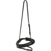 Produktbild von Kieffer Englisches Reithalfter Comfort Paris aus Leder in Schwarz mit Chromschnallen für Warmblut