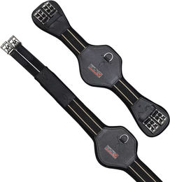 Produktbild von Kieffer EquiConnect Sattelgurt aus Kunstleder in Schwarz 50 cm