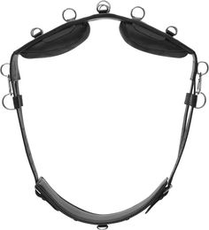 Produktbild von Kieffer Equishape Pro Sursangle aus Leder in Schwarz für Vollblut
