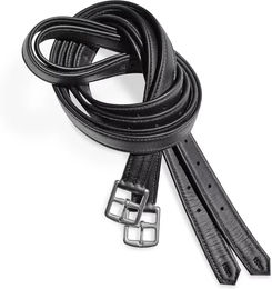 Produktbild von Kieffer Gladiator Steigbügelriemen aus Leder in Schwarz für Pferde - 1,5 m