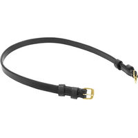 Produktbild von Kieffer Halskratzer Ergo.Line mit Messingbeschlägen für Ponys aus Leder in Schwarz