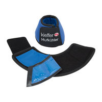Produktbild von Kieffer Hufkühler aus Neopren mit Kühlaggregat und Klettverschluss Blau Größe S - 1 Stk.