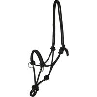 Produktbild von Kieffer Knotenhalfter Ruby Schwarz für Ponys aus Nylon