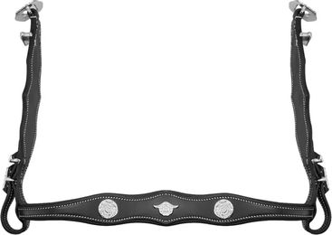 Produktbild von Kieffer Kombiniertes Reithalfter Isabella aus Leder in Schwarz