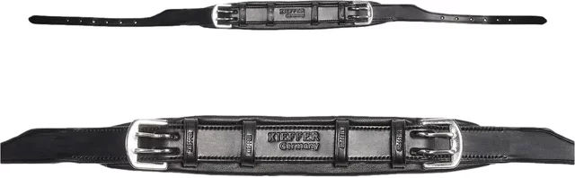 Produktbild von Kieffer Kopfstück Sylvie für Vollblut aus Leder in Schwarz