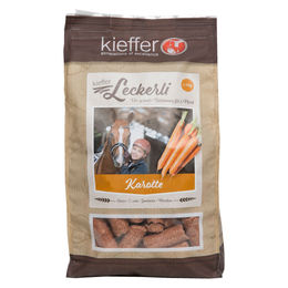 Kieffer Leckerli Karotte Ergänzungsfutter für Pferde 1 kg – Bild 1 von 2