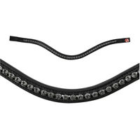 Produktbild von Kieffer Paris Doppeltes Zaumzeug Vorderzeug Curved Shape aus Leder für Pferde