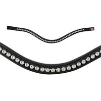 Produktbild von Kieffer Paris Doppeltes Zaumzeug Vorderzeug Curved Shape aus Leder für Pferde und Ponys
