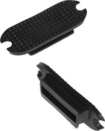 Kieffer Pferdepfleger für Sattelgurte Straight Shape Schwarz aus Gummi – Bild 1 von 1