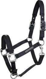 Kieffer Satin Shine Nylon-Stallhalfter für Ponys in Schwarz – Bild 1 von 4