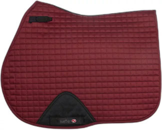 Produktbild von Kieffer Satteldecke Cotton Pro General Purpose für Pferde aus Baumwolle in Rot