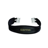 Produktbild von Kieffer Sattelgurt Air-Tex aus Nylon in Schwarz 125 cm ohne Elastik - 125 cm