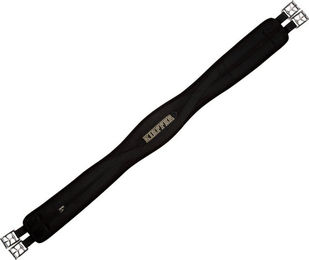 Kieffer Sattelgurt Air-Tex ohne Elastik aus Nylon Schwarz 130 cm - 130 cm – Bild 1 von 8