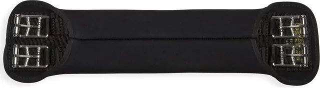 Kieffer Sattelgurt Prenline aus Kunstleder in Schwarz – Bild 1 von 2