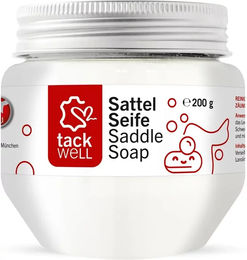Produktbild von Kieffer Sattelseife im Glas-Töpfchen Weiß 6er Pack