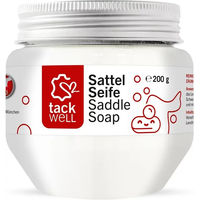 Produktbild von Kieffer Sattelseife im Glas-Töpfchen Weiß 6er Pack