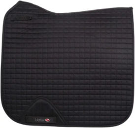 Kieffer Schabracke Cotton Pro für Pferde aus Baumwolle Schwarz – Bild 1 von 5