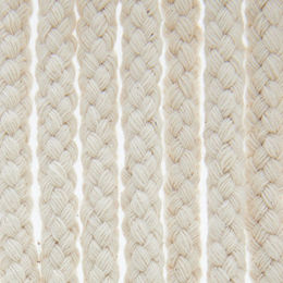 Kieffer Schnurgurt Cotton Contour aus Baumwolle 130cm Schwarz Beige – Bild 1 von 4