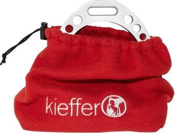 Produktbild von Kieffer Steigbügelüberzug aus Fleece in Rot für Pferde