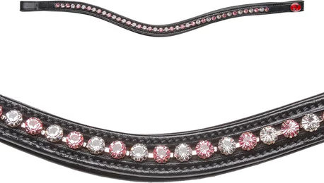 Produktbild von Kieffer Stirnband für Pferde aus Kunstleder in Schwarz