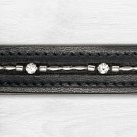 Produktbild von Kieffer Trensenzaum COMFORT I für Vollblut in Schwarz