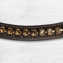 Produktbild von Kieffer Trensenzaum Comfort Paris aus Kunstleder für Vollblut in Schwarz