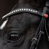 Produktbild von Kieffer Trensenzaum Comfort Paris aus Leder in Schwarz für Warmblut