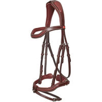Produktbild von Kieffer Trensenzaum Palmanova Leder Braun mit Zügeln für Warmblut
