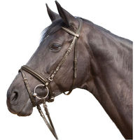 Produktbild von Kieffer Trensenzaum Ultrasoft aus Leder für Ponys in Braun