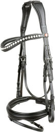 Kieffer Trensenzaum Ultrasoft Gaya für Warmblut in Schwarz – Bild 1 von 4