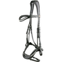 Produktbild von Kieffer Trensenzaum Ultrasoft Luna aus Leder für Warmblut in Schwarz oder Weiß