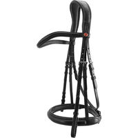 Produktbild von Kieffer Trensenzaum Ultrasoft SUE Lederstirnband für Warmblut in Schwarz