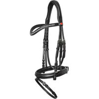 Produktbild von Kieffer Ultrasoft Fashion Trense aus Leder für Ponys in Schwarz