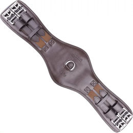 Produktbild von Kieffer Ultrasoft Sattelgurt aus Leder in Braun 110 cm