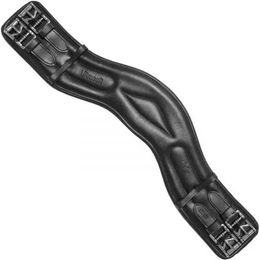 Produktbild von Kieffer Ultrasoft Sattelgurt aus Leder in Schwarz 120 cm